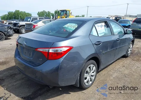 2016 Toyota Corolla Le from USA, damaged, VIN 2T1BURHE0GC710369